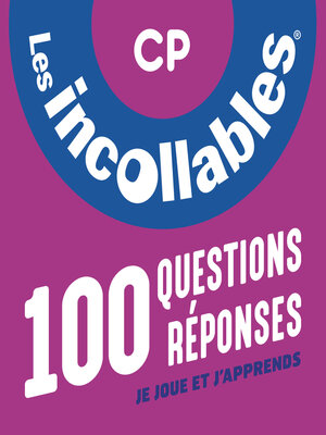 cover image of Les Incollables, CP